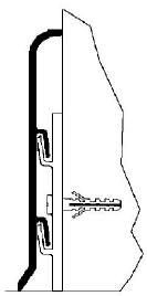 Esempio utilizzo battiscopa FM3087/fm3088