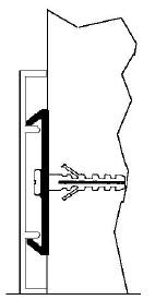 Esempio di utilizzo battiscopa cod.FM3092 / FM3093